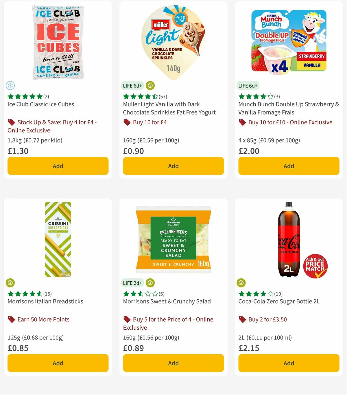 Morrisons Offers from 29 April