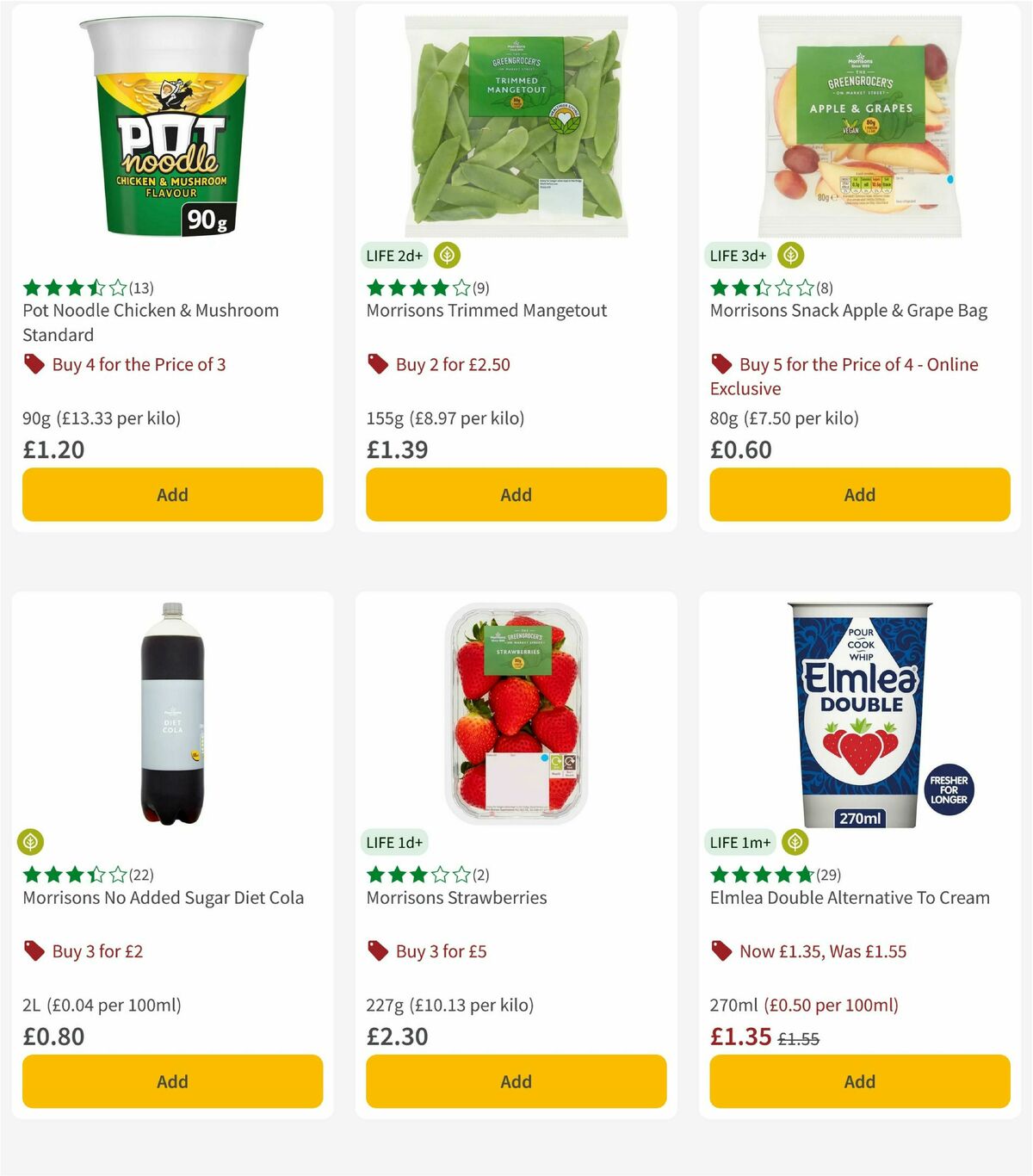 Morrisons Offers from 29 April