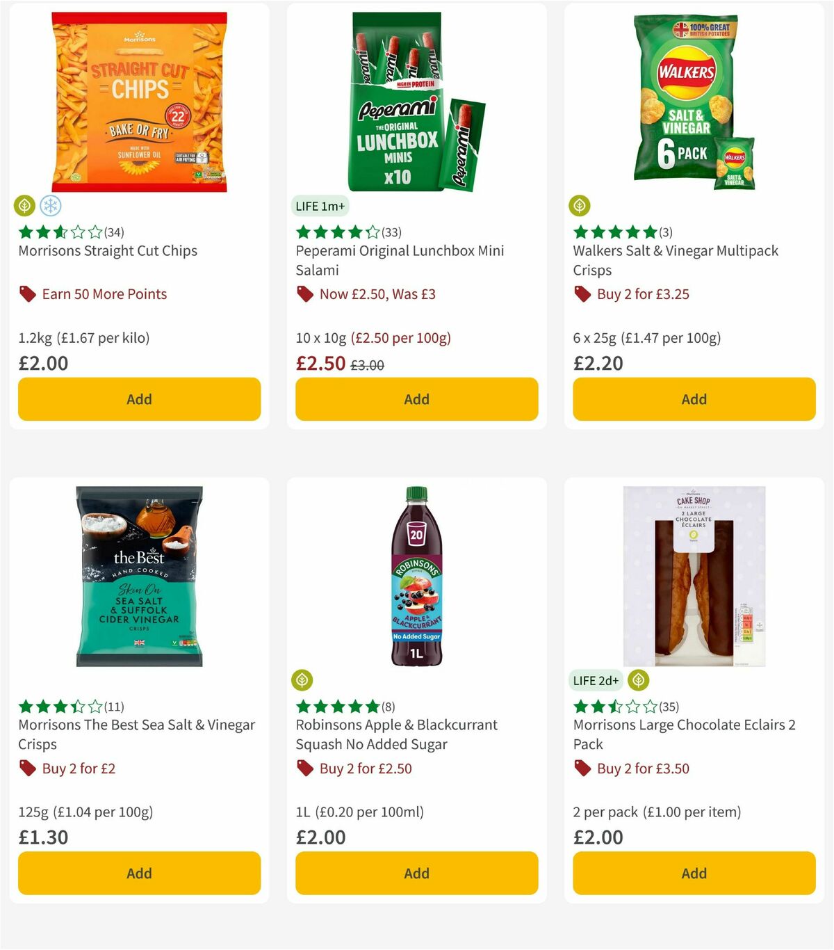 Morrisons Offers from 29 April