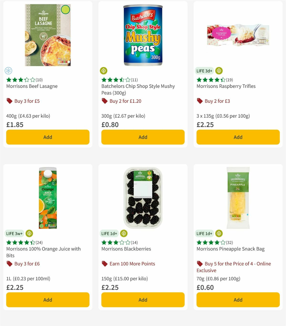 Morrisons Offers from 29 April
