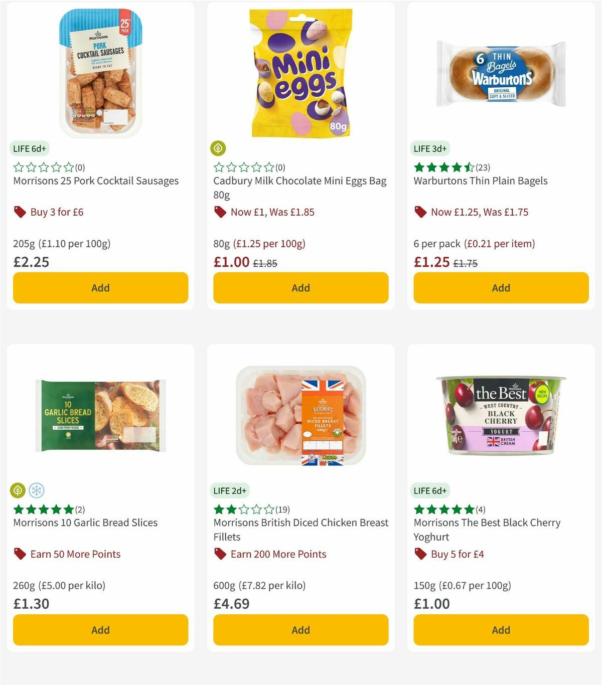 Morrisons Offers from 29 April