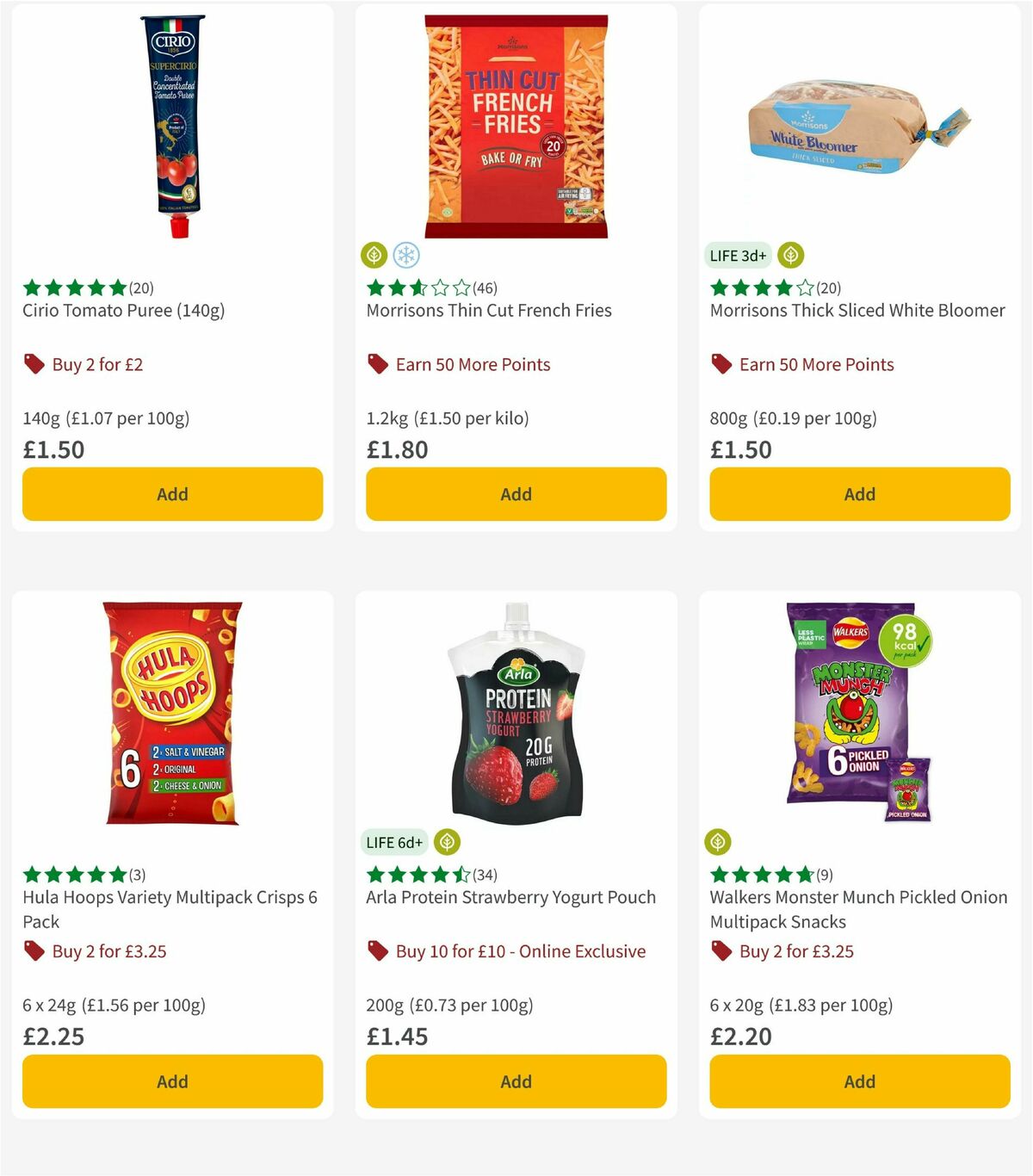 Morrisons Offers from 29 April