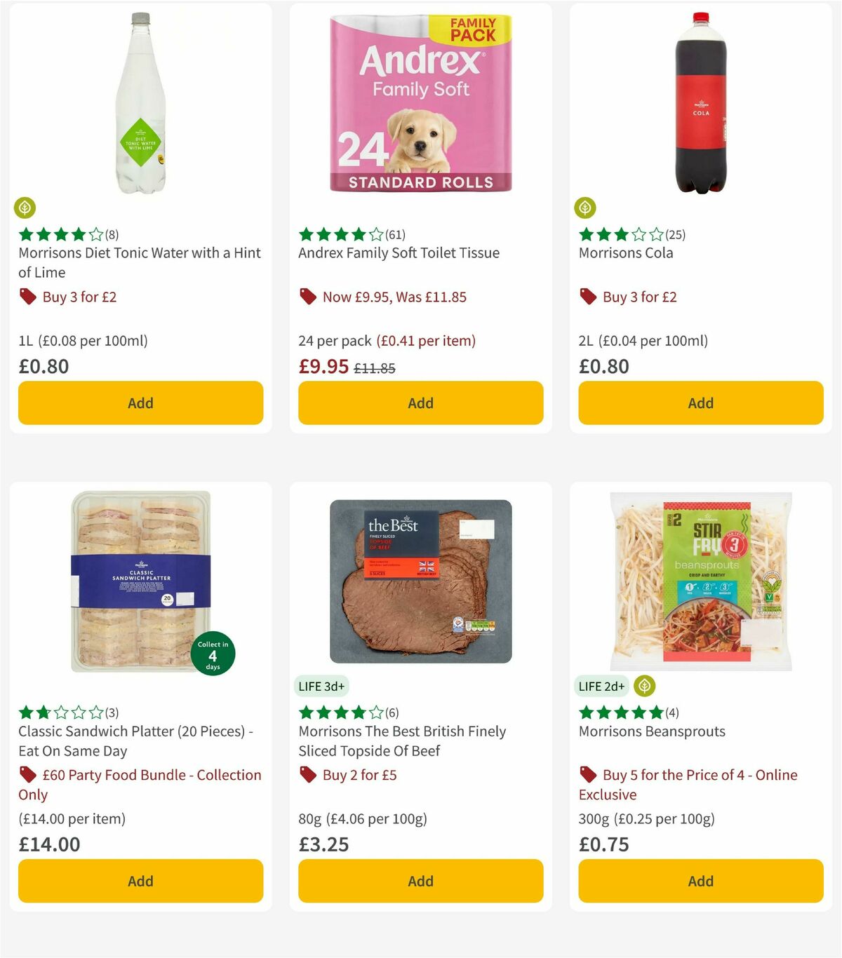 Morrisons Offers from 29 April