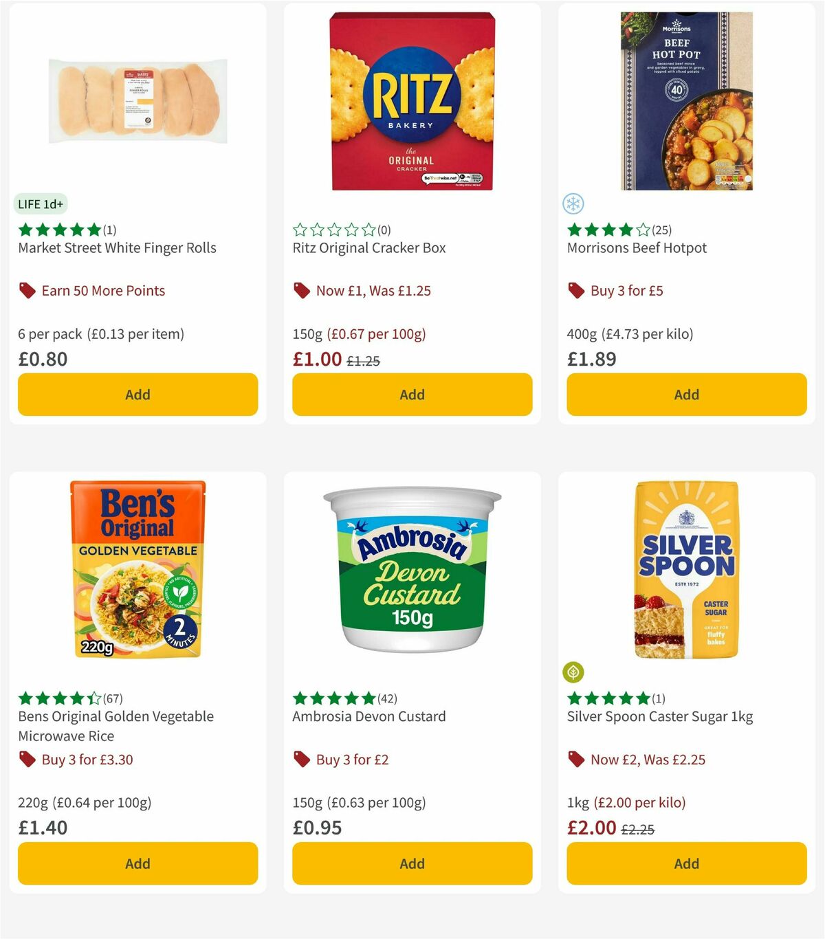 Morrisons Offers from 29 April