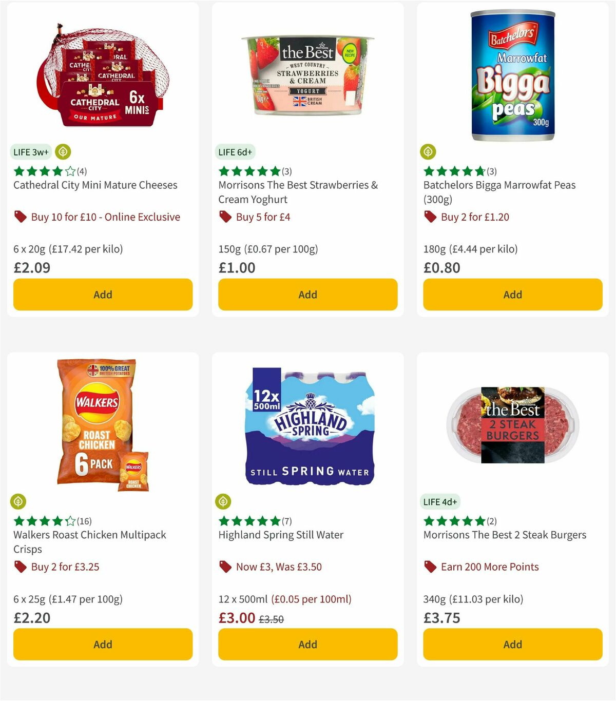 Morrisons Offers from 29 April