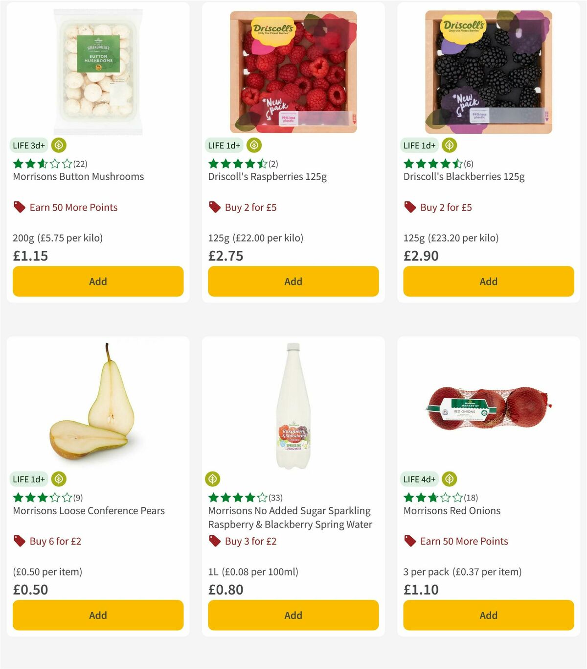 Morrisons Offers from 29 April