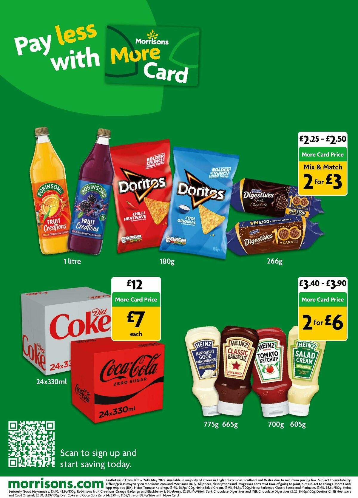 Morrisons Offers from 12 May