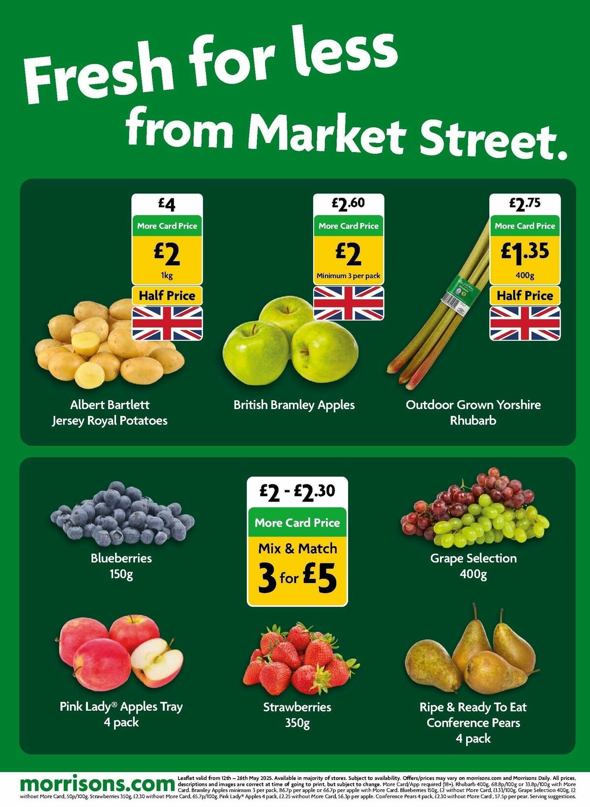 Morrisons Offers from 12 May