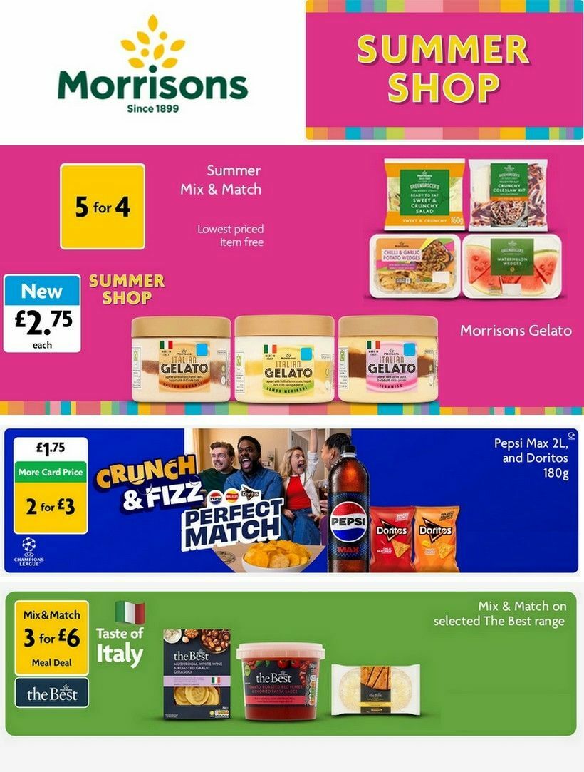 Morrisons Offers from 27 May