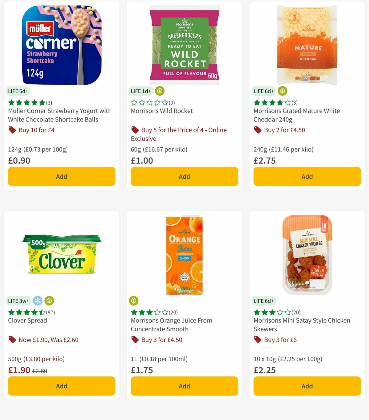 Morrisons Offers from 27 May
