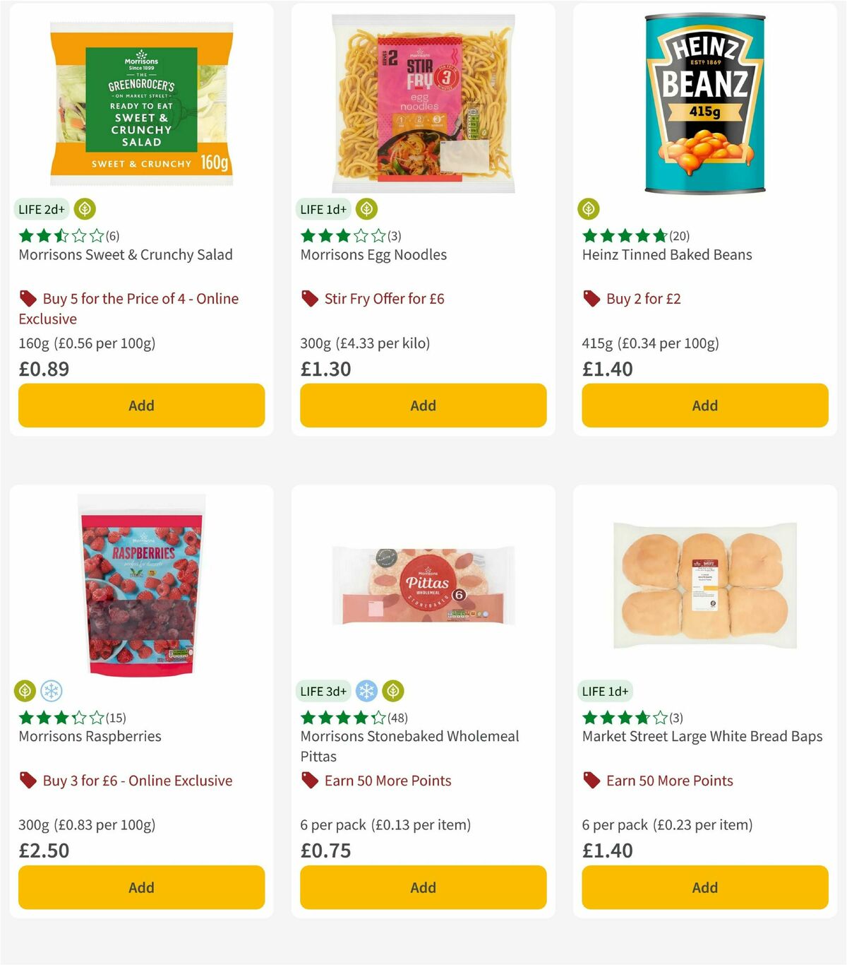 Morrisons Offers from 27 May