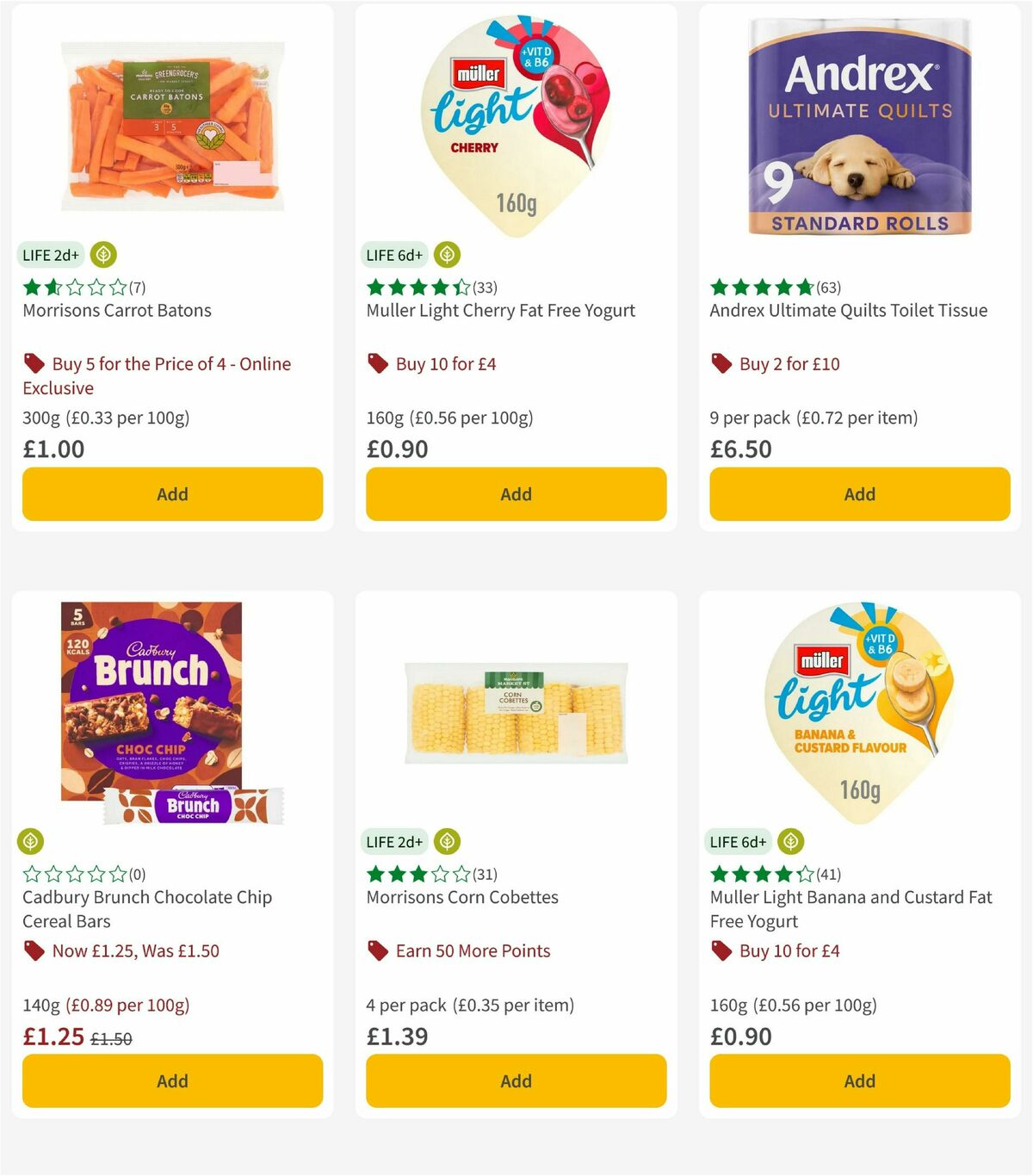 Morrisons Offers from 27 May