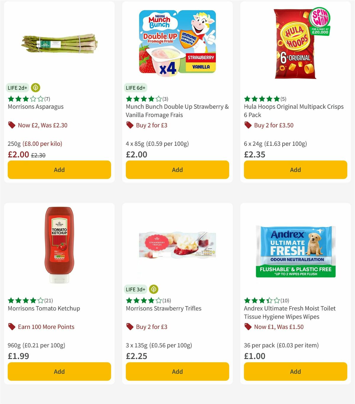 Morrisons Offers from 27 May