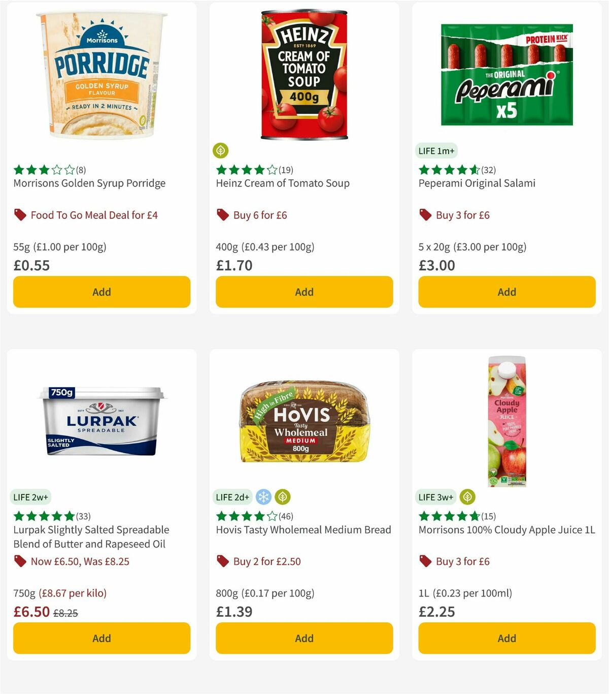 Morrisons Offers from 27 May