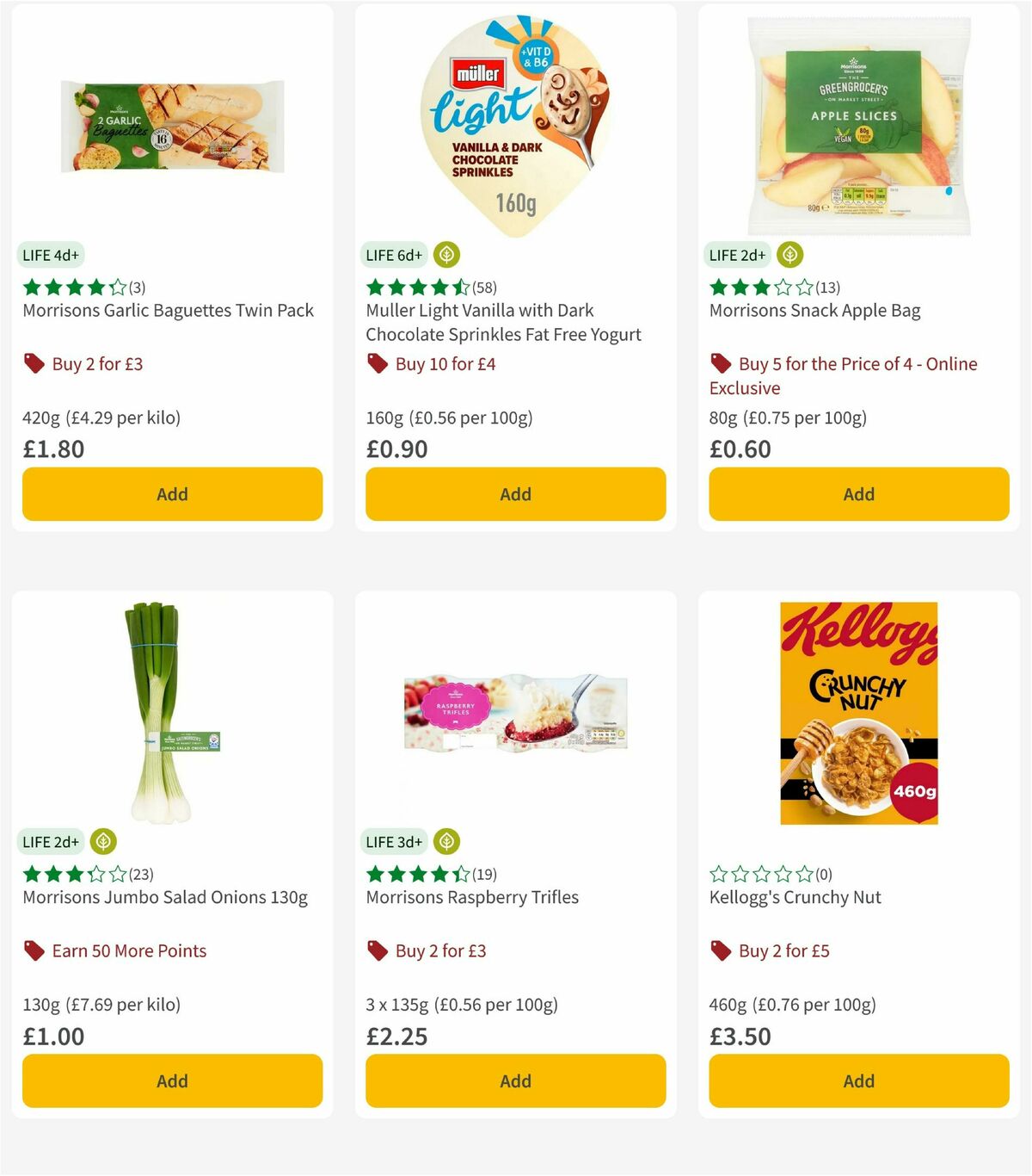 Morrisons Offers from 27 May