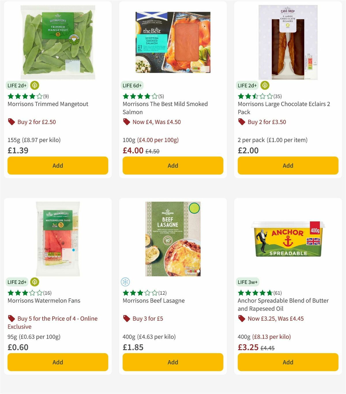 Morrisons Offers from 27 May