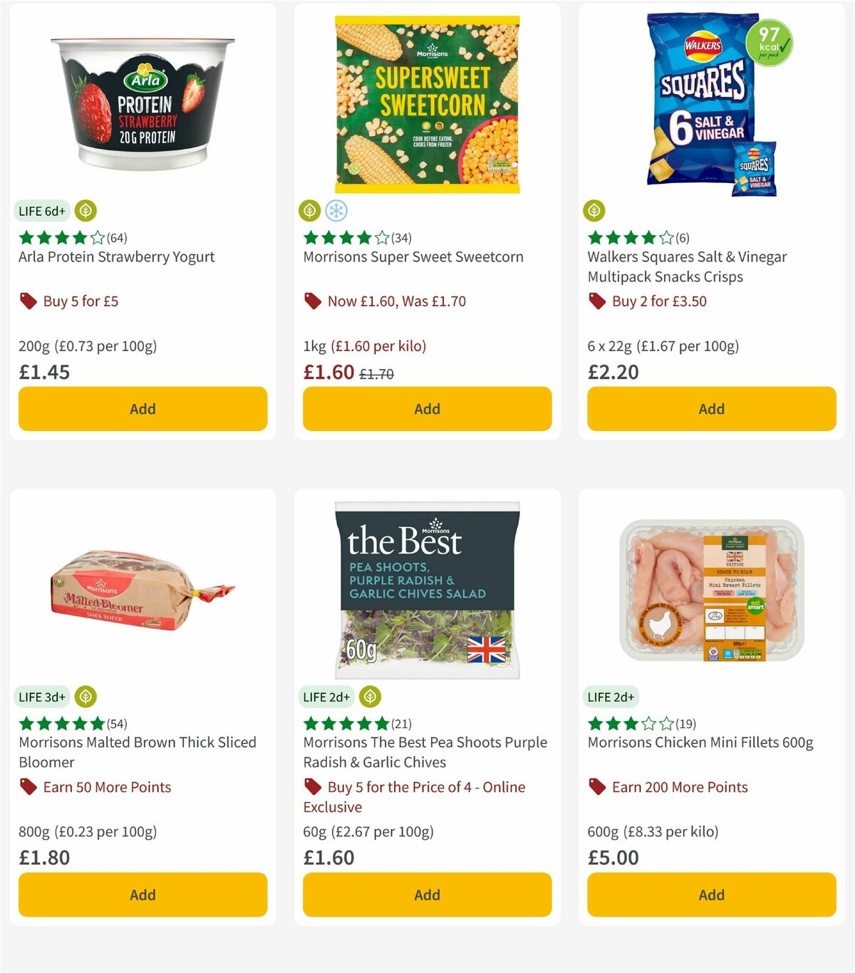 Morrisons Offers from 27 May