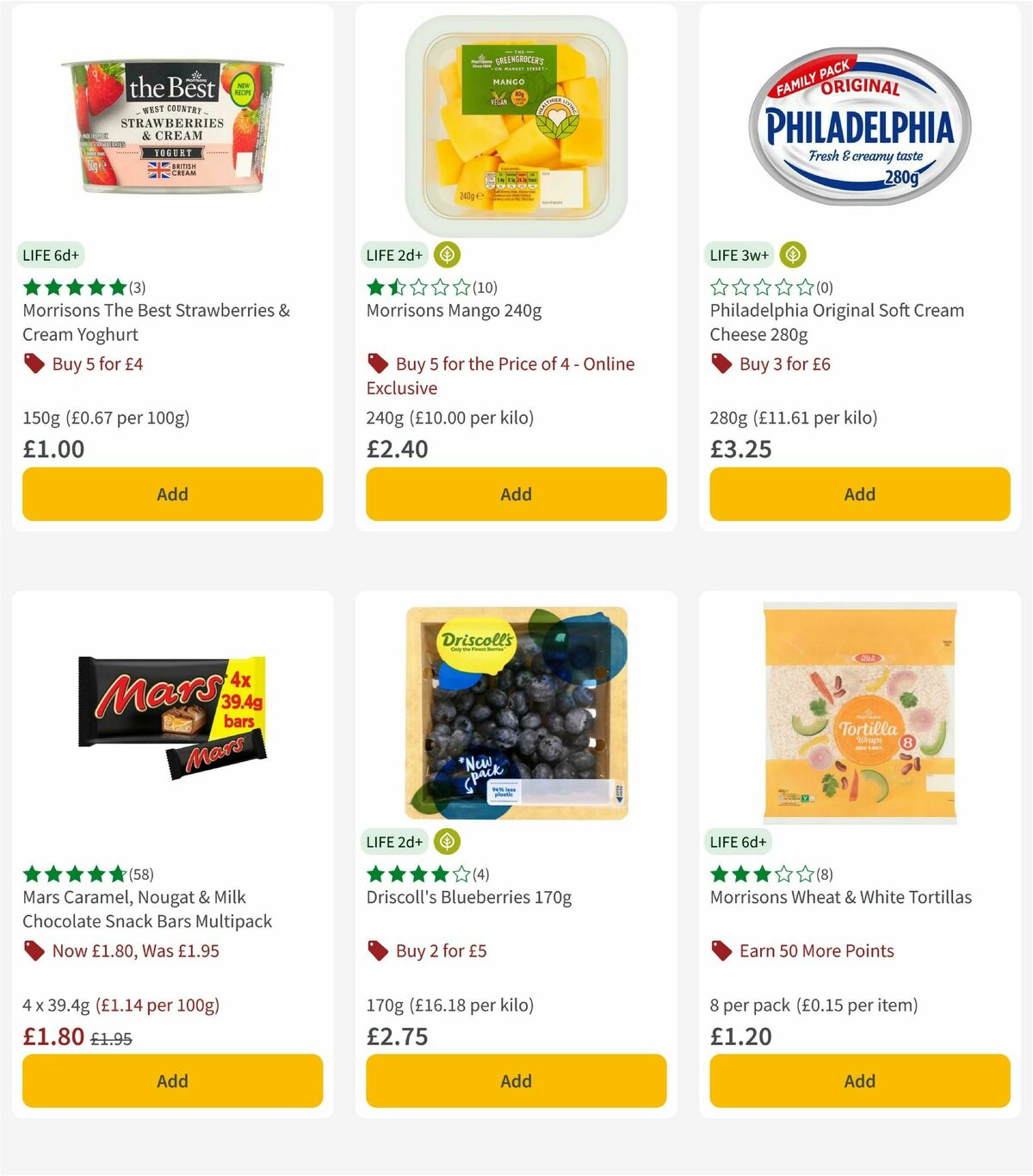Morrisons Offers from 27 May