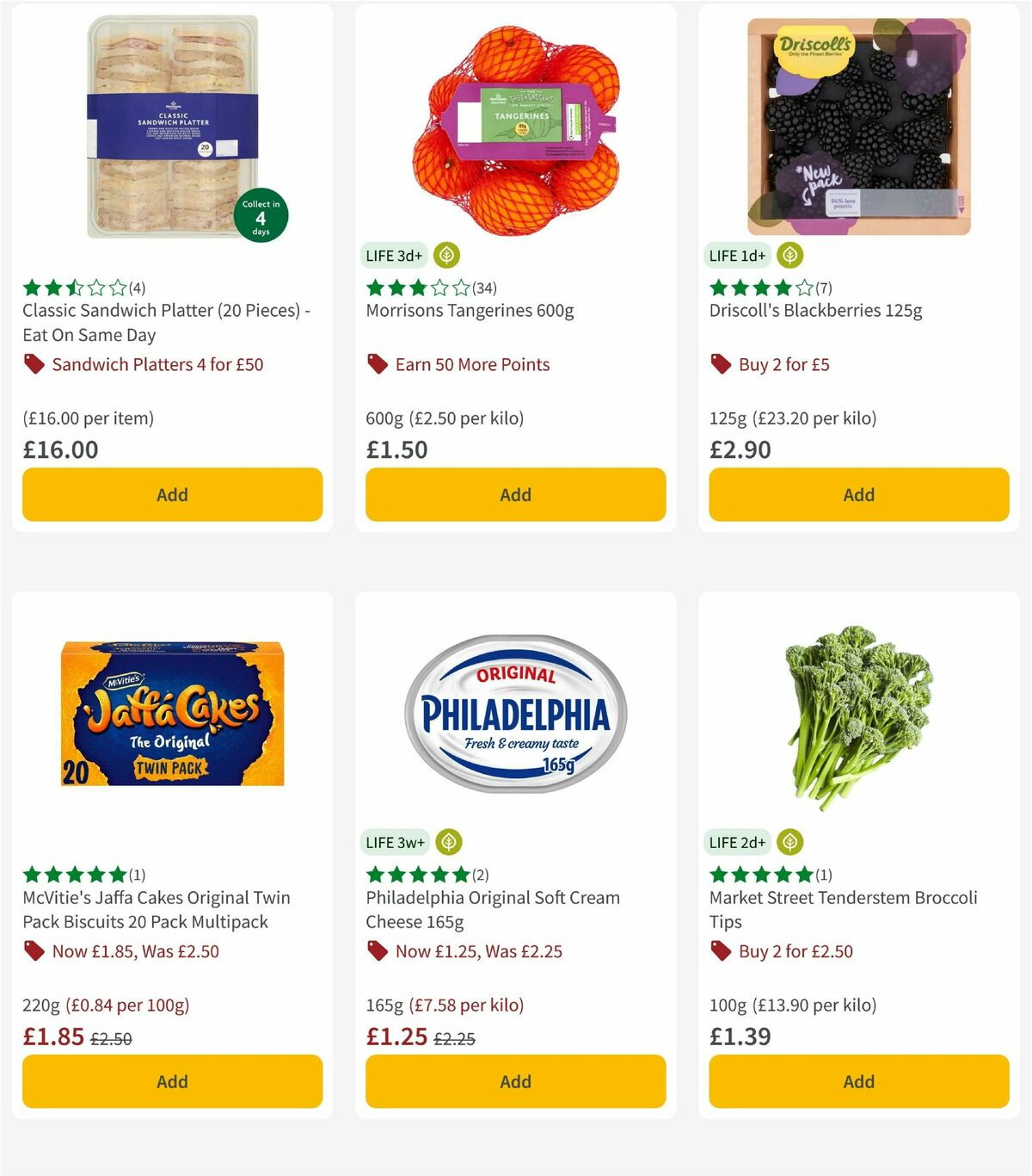 Morrisons Offers from 27 May