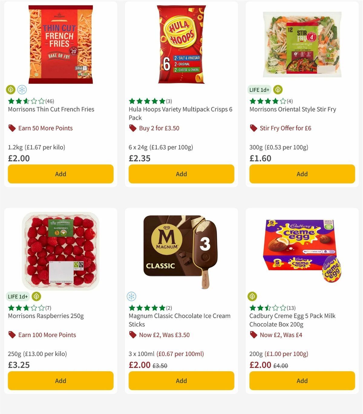 Morrisons Offers from 27 May