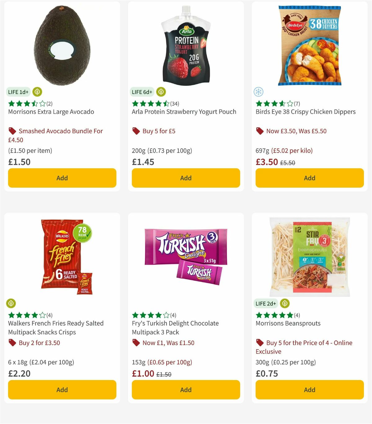 Morrisons Offers from 27 May