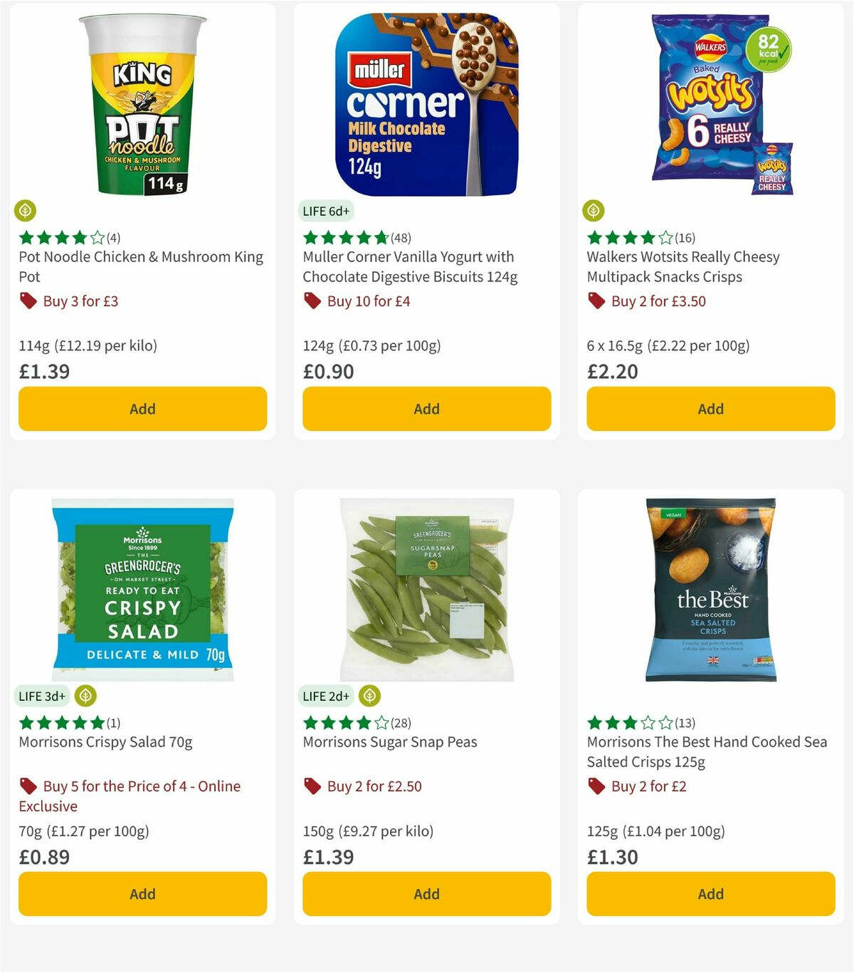 Morrisons Offers from 27 May