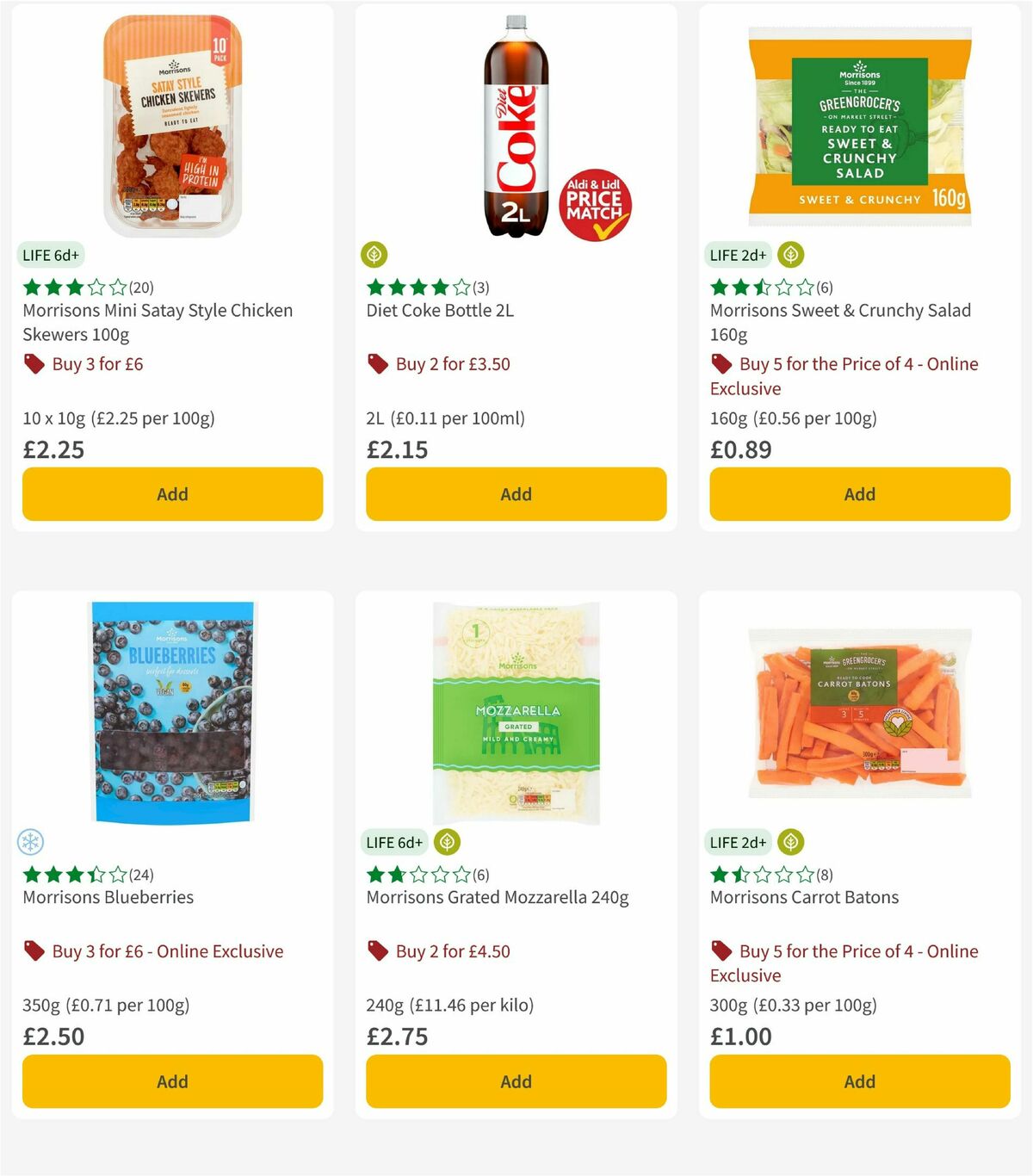 Morrisons Offers from 3 June
