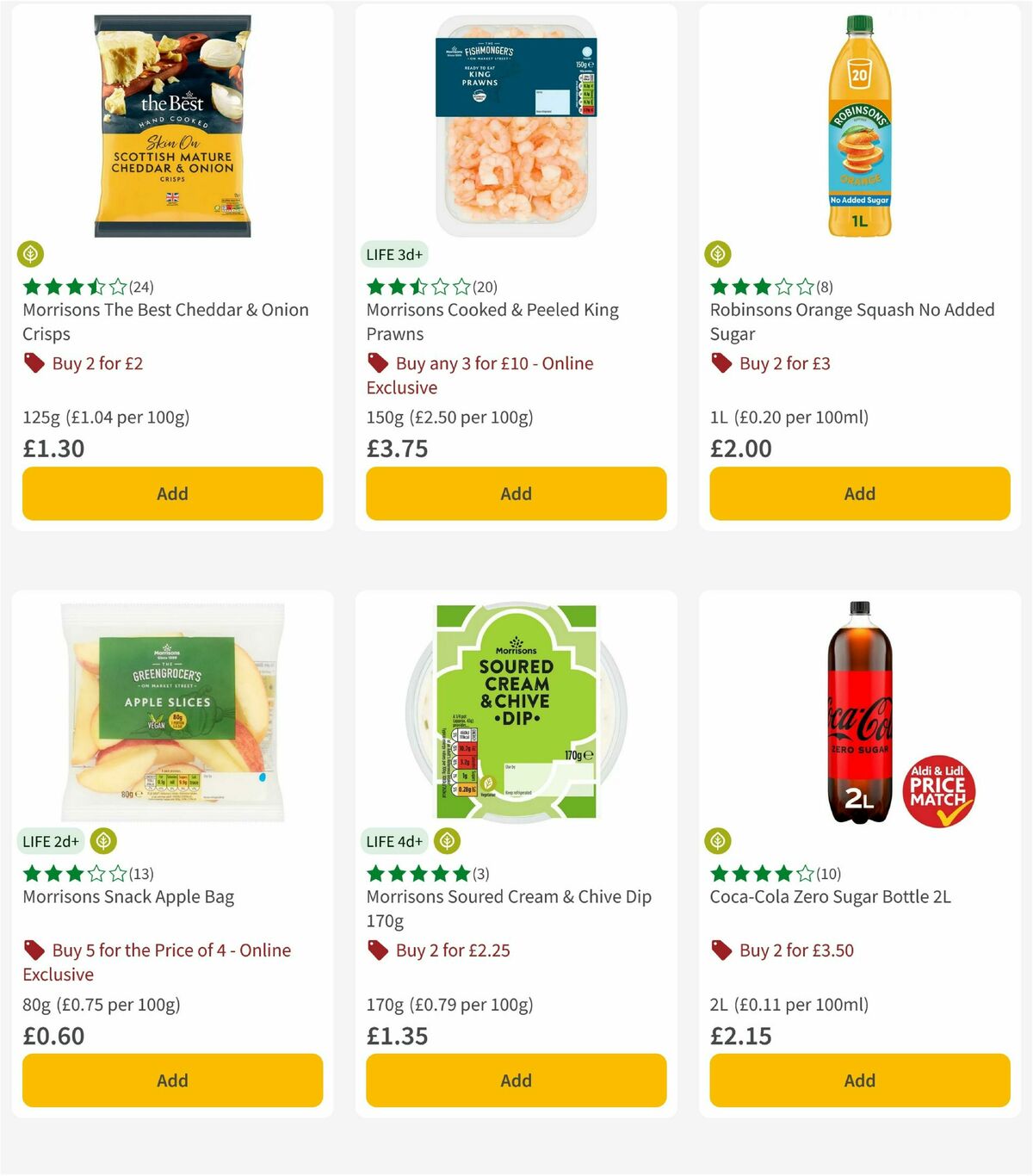 Morrisons Offers from 3 June