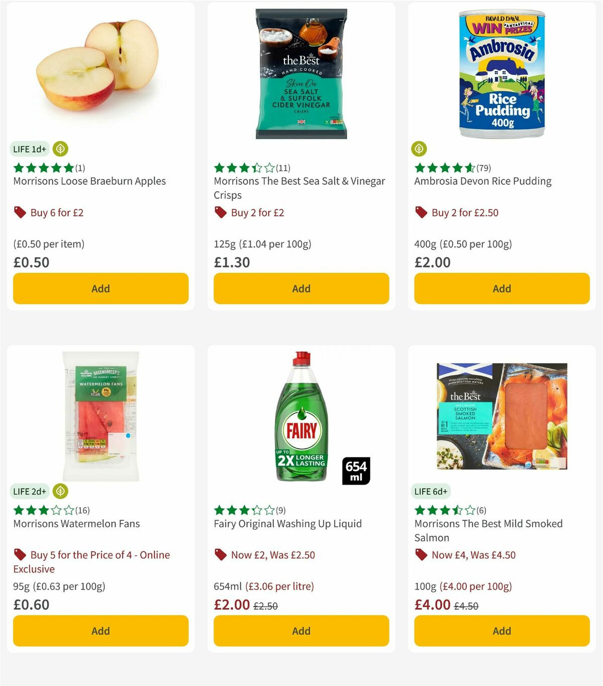 Morrisons Offers from 3 June