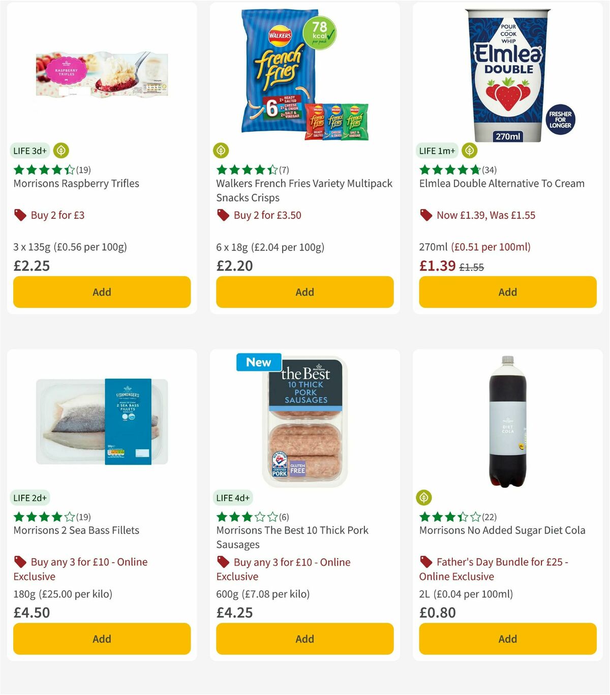 Morrisons Offers from 3 June