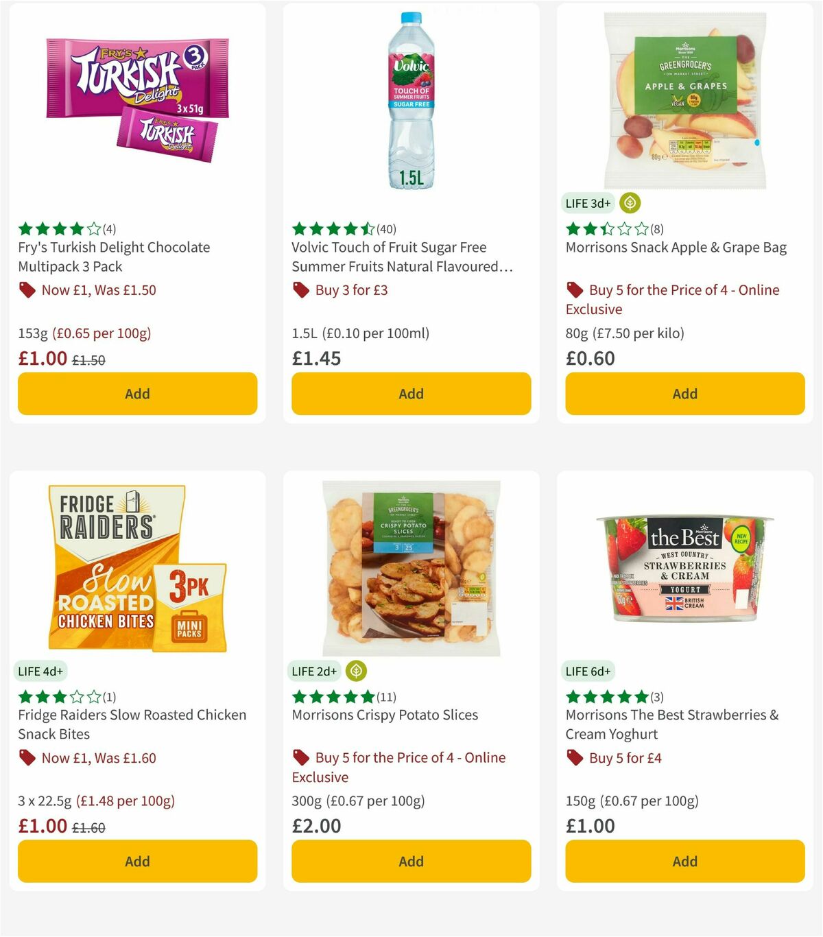 Morrisons Offers from 3 June
