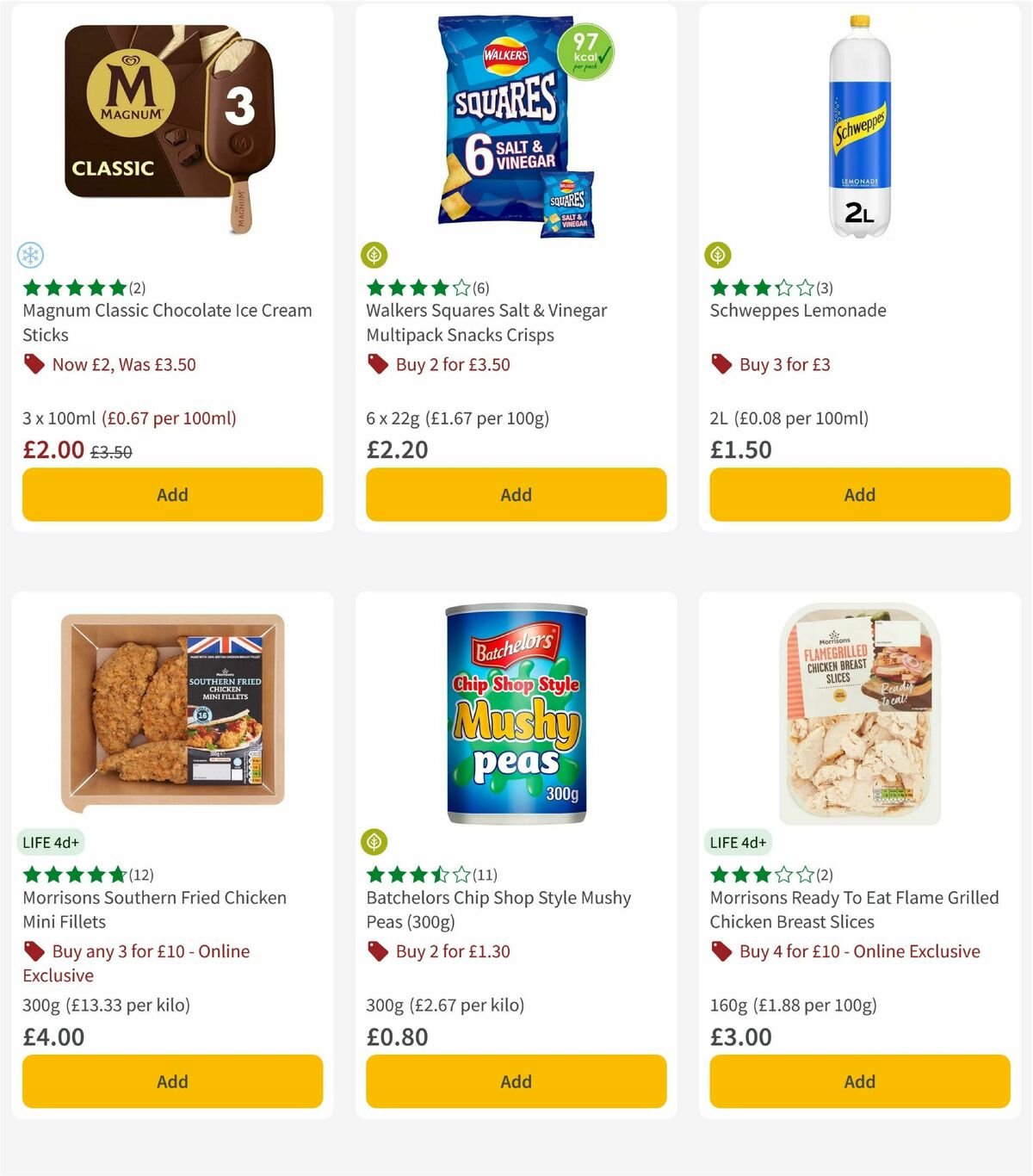 Morrisons Offers from 3 June