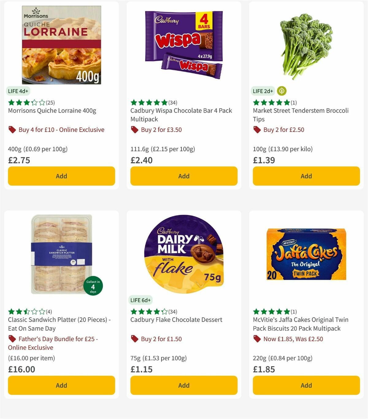 Morrisons Offers from 3 June