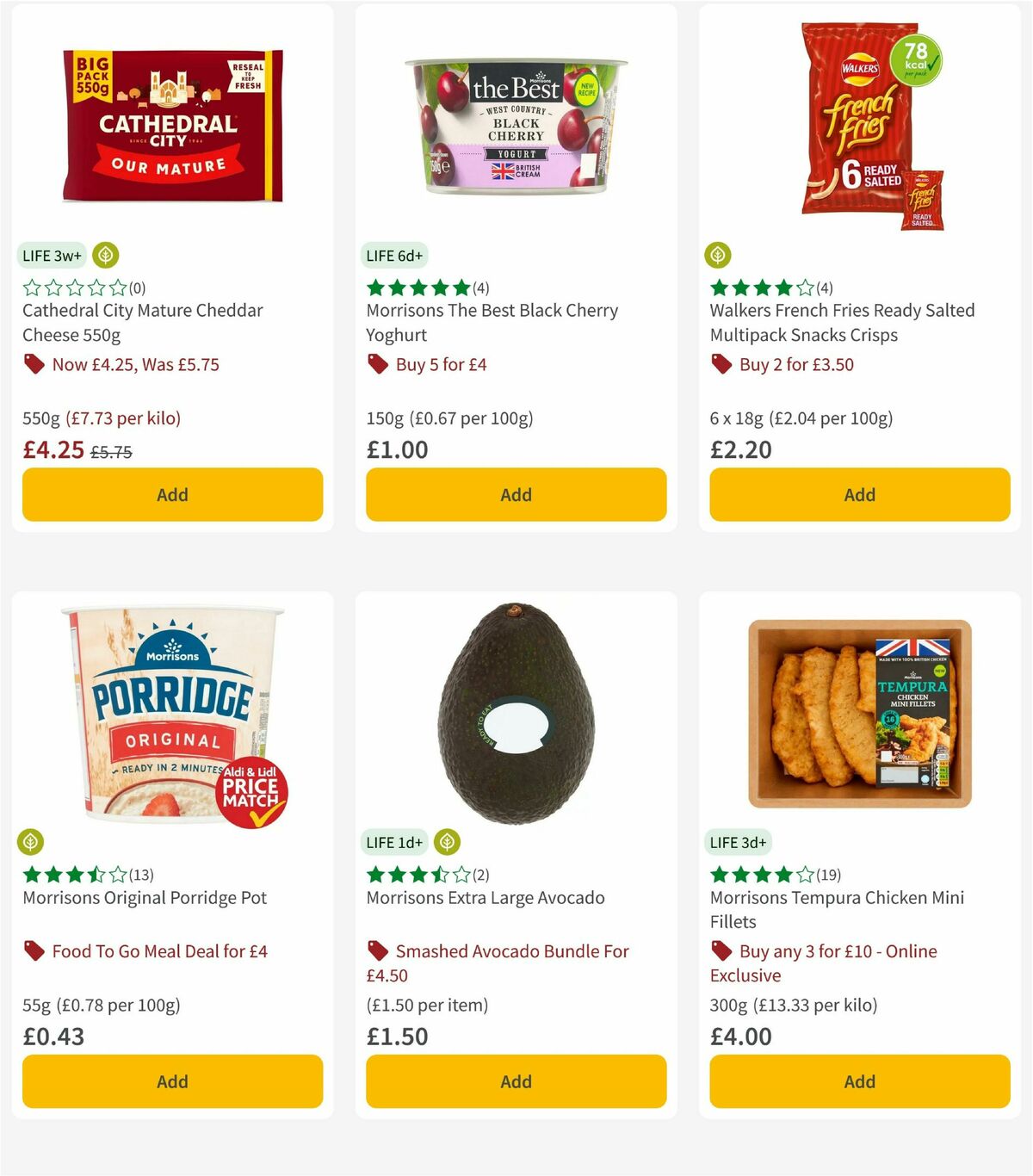 Morrisons Offers from 3 June