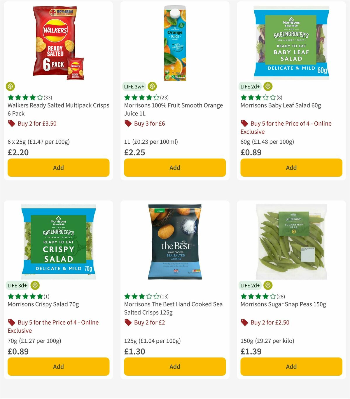 Morrisons Offers from 3 June