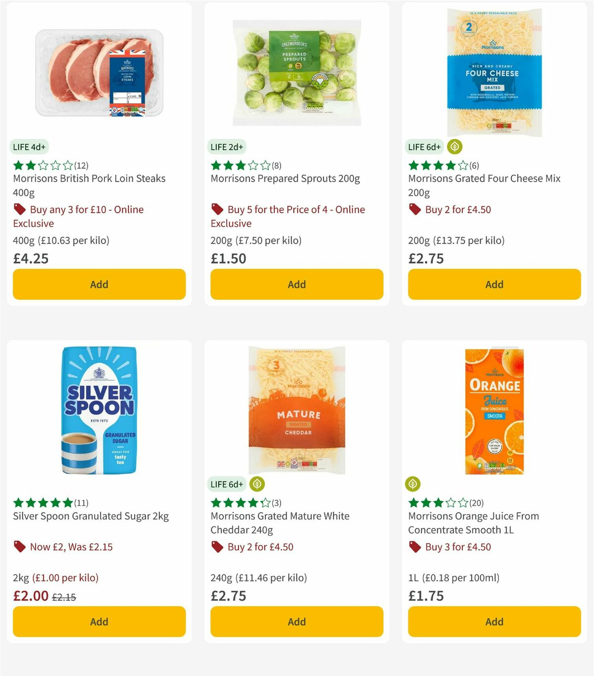 Morrisons Offers from 3 June