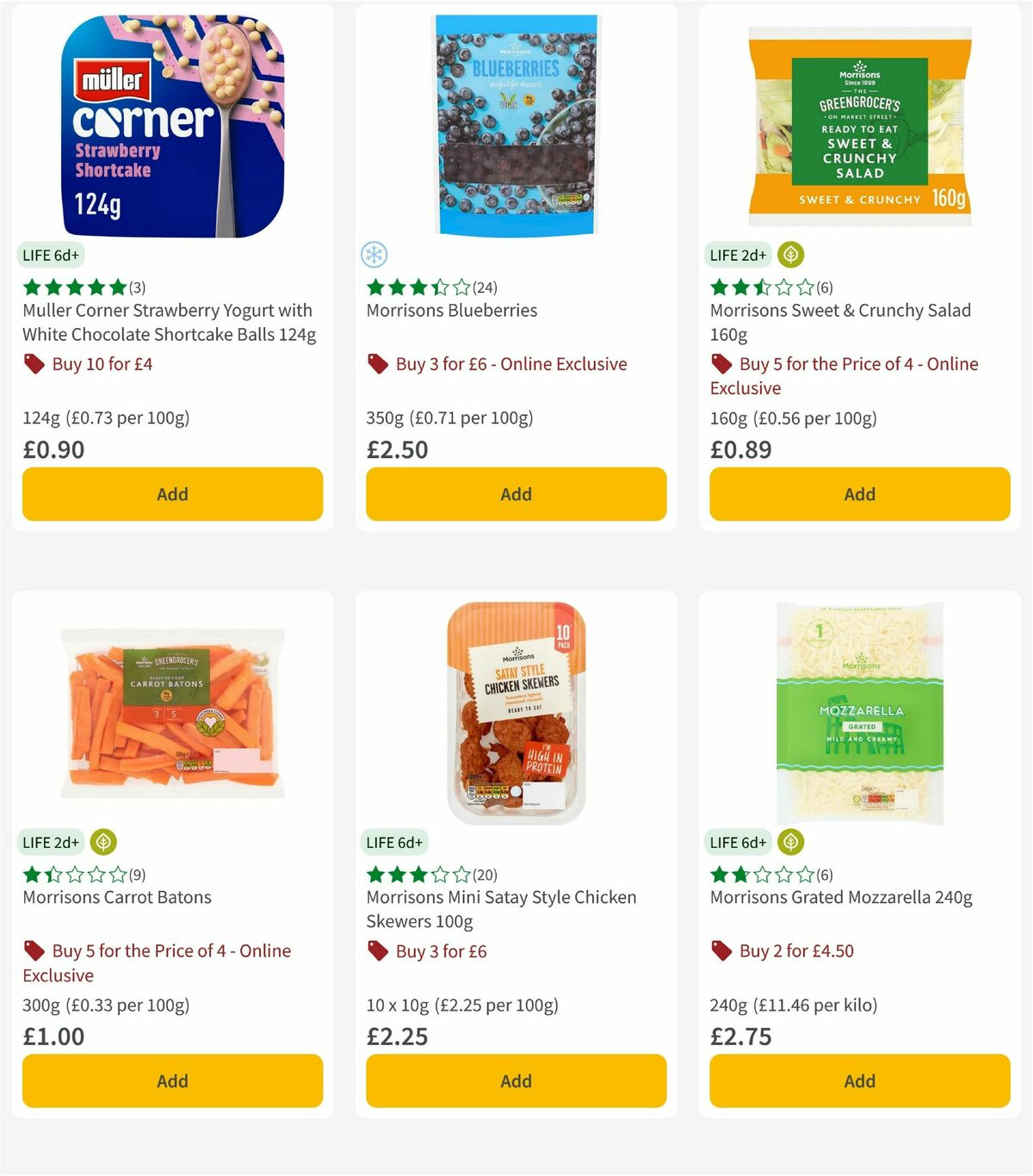 Morrisons Offers from 10 June