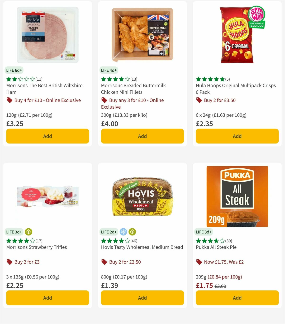 Morrisons Offers from 10 June