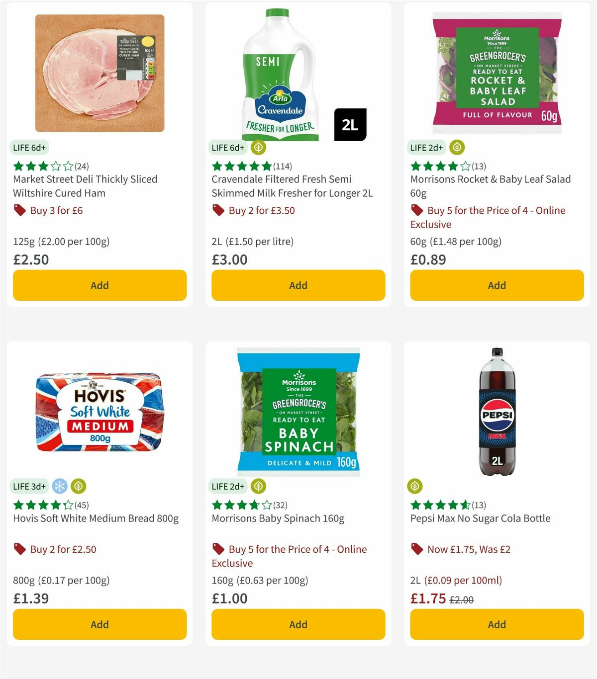Morrisons Offers from 10 June
