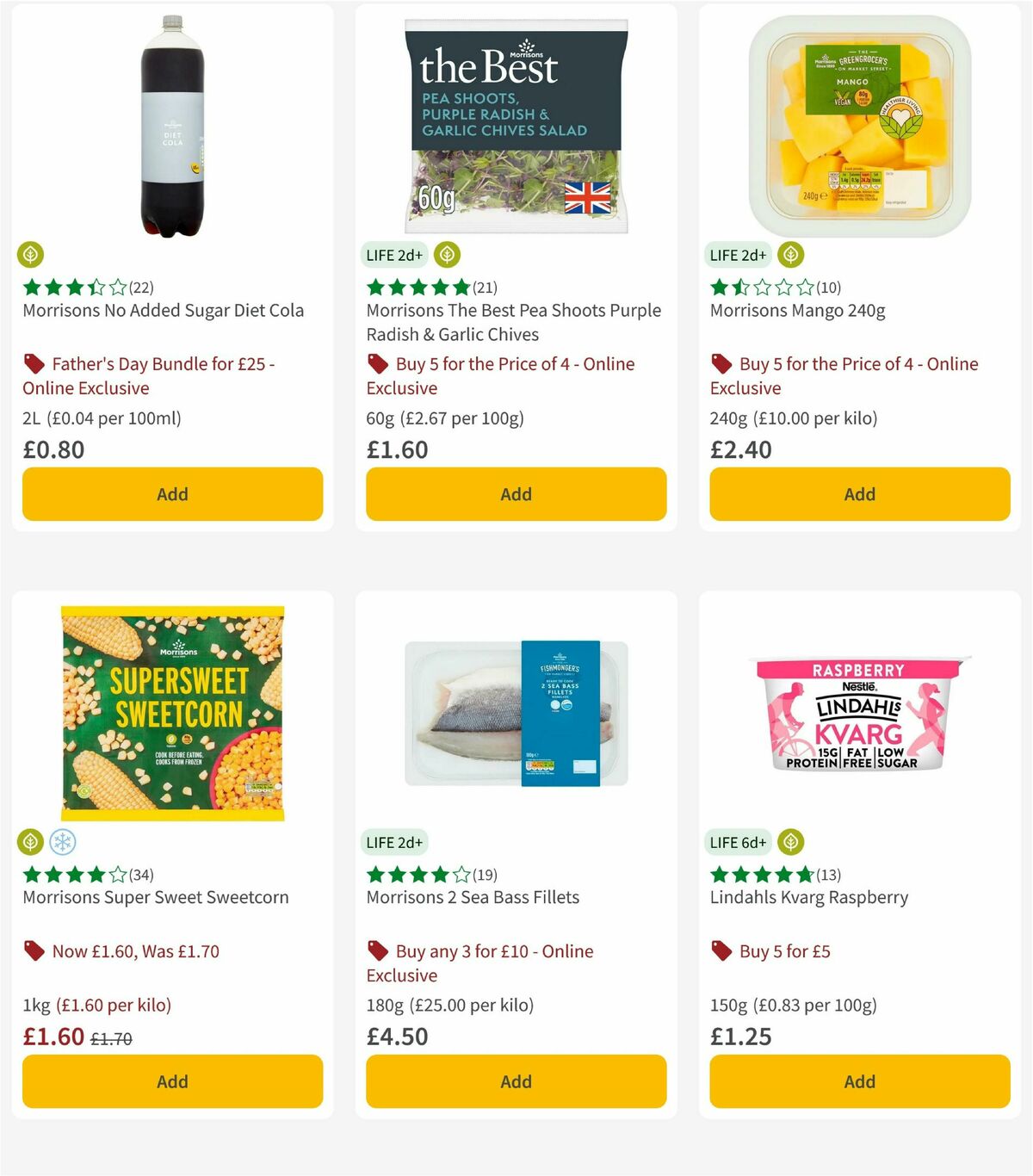 Morrisons Offers from 10 June