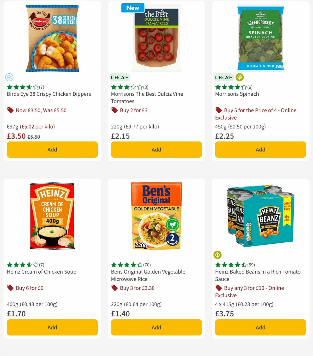 Morrisons Offers from 10 June
