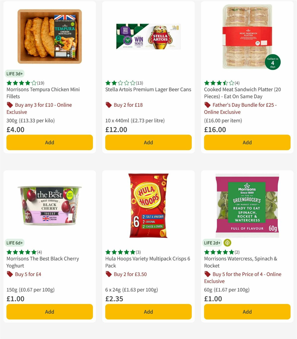 Morrisons Offers from 10 June