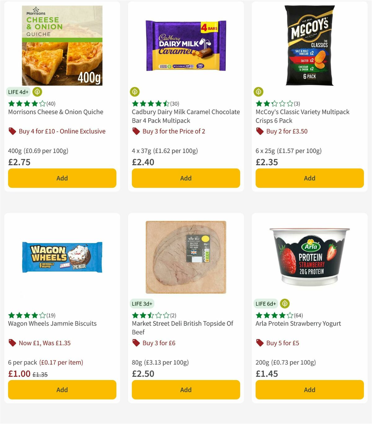 Morrisons Offers from 10 June