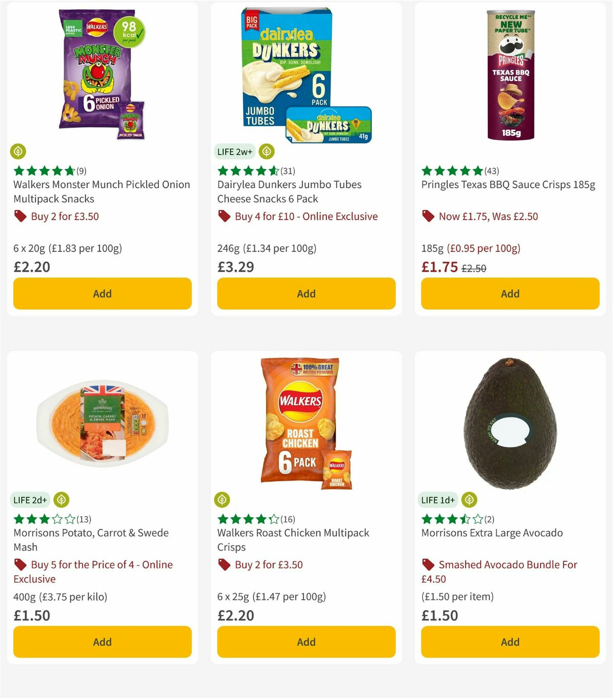 Morrisons Offers from 10 June