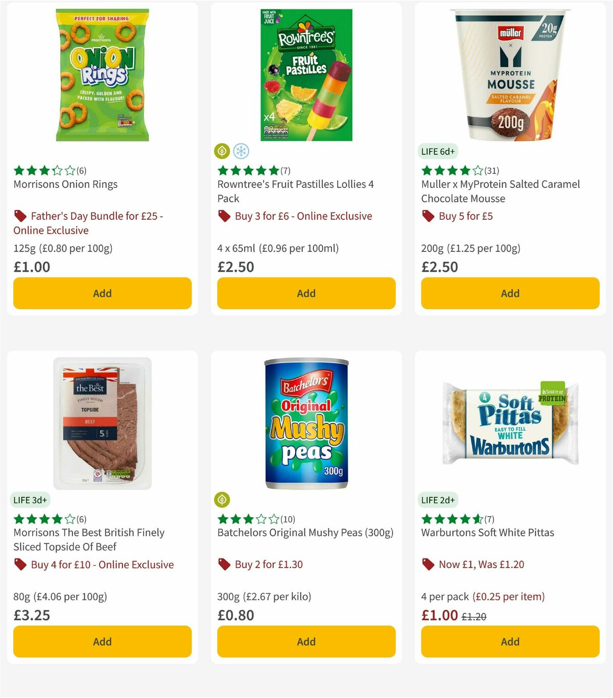 Morrisons Offers from 10 June