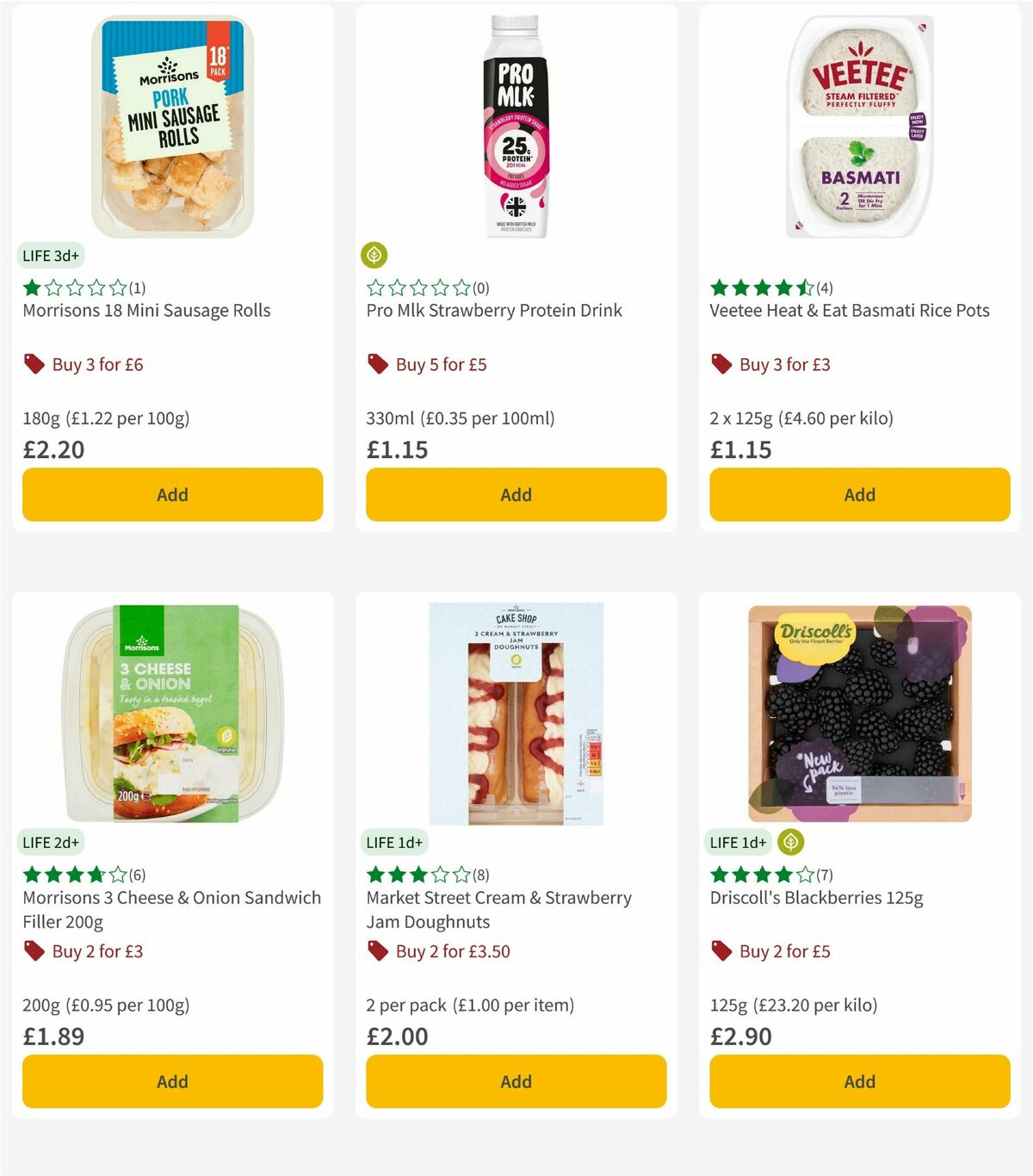 Morrisons Offers from 10 June