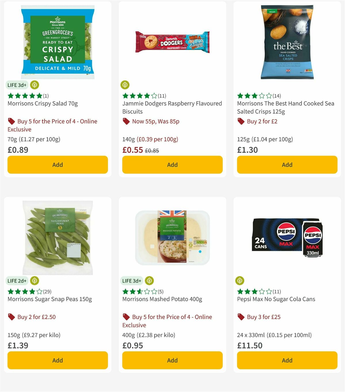 Morrisons Offers from 10 June
