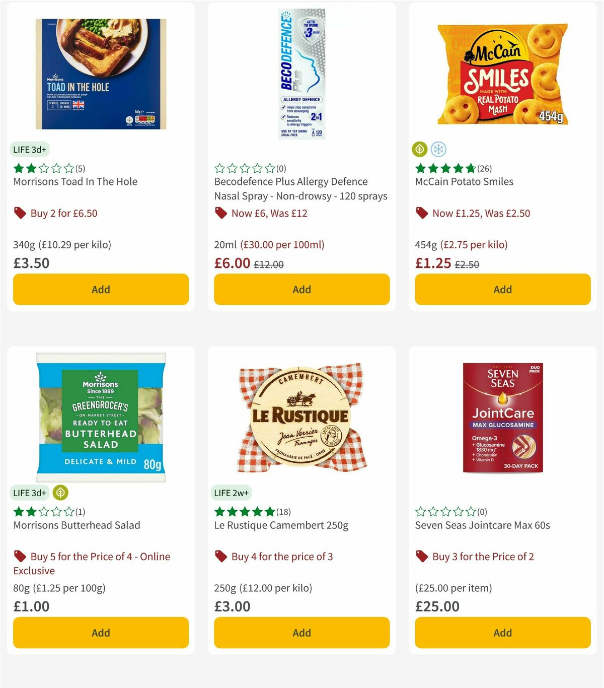 Morrisons Offers from 23 June