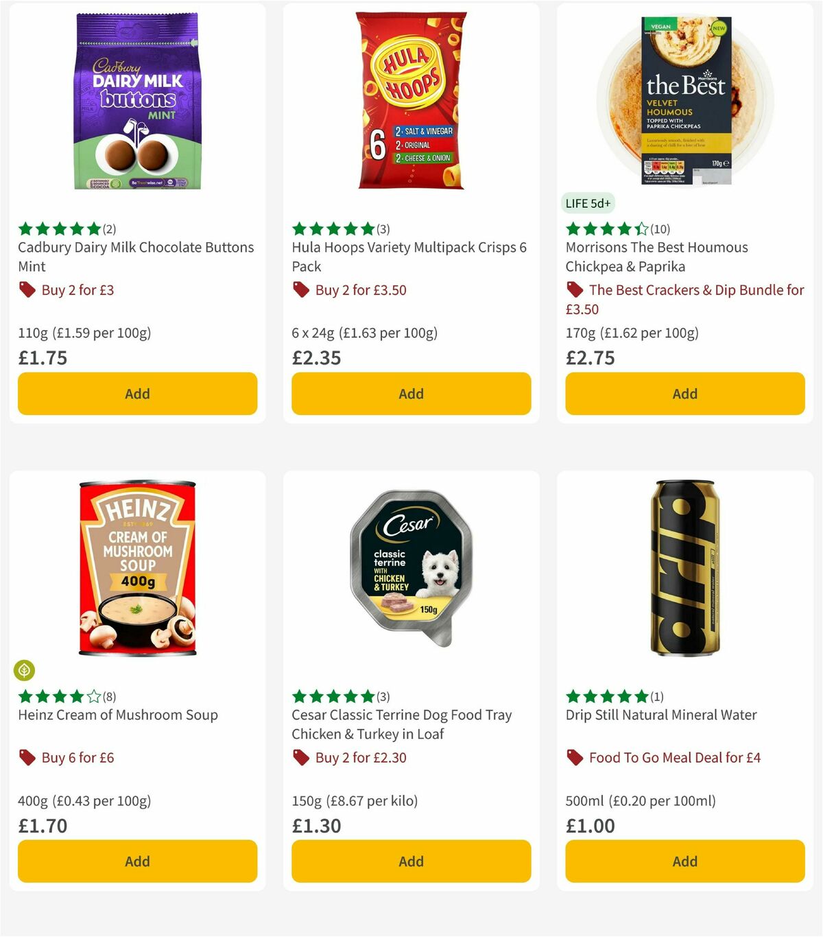Morrisons Offers from 23 June