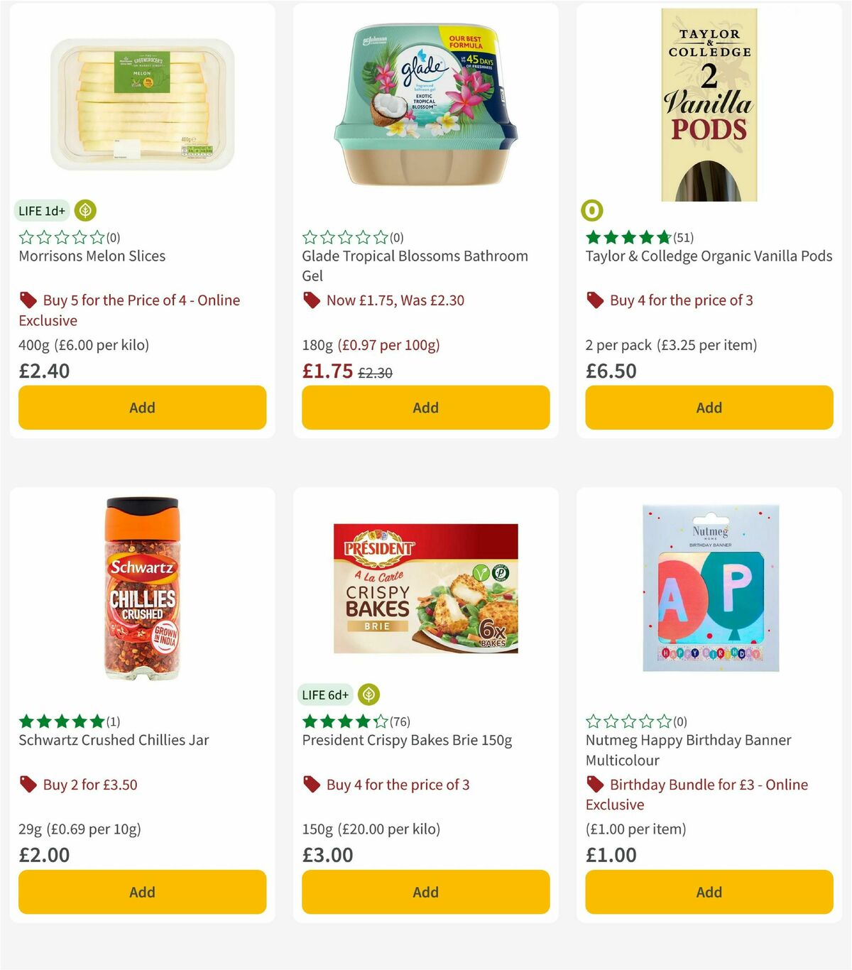 Morrisons Offers from 23 June